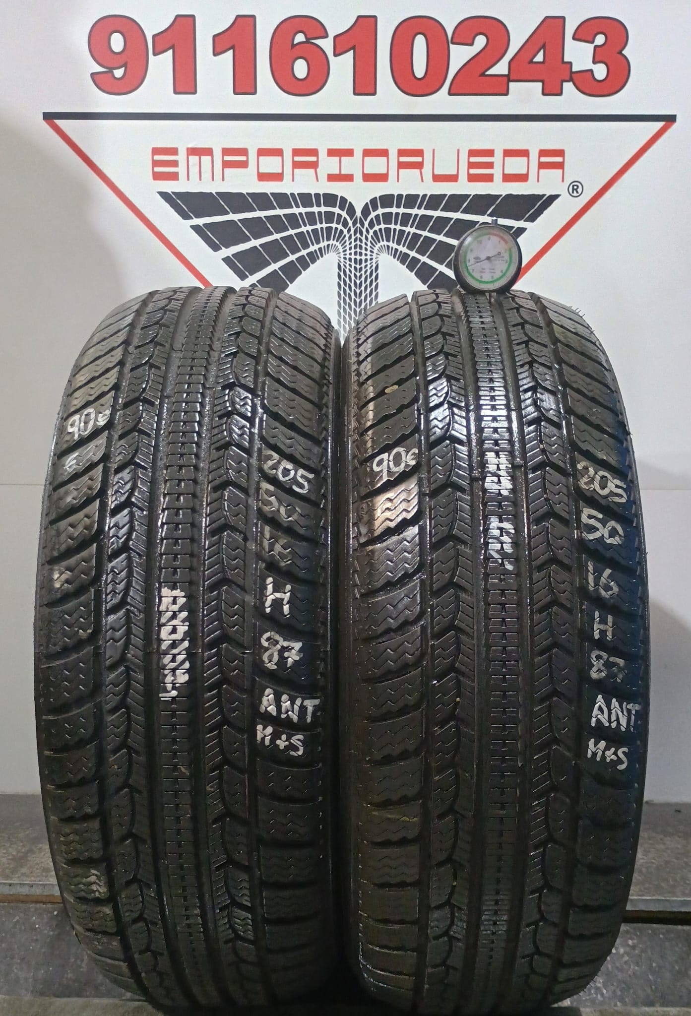 KLEBER  USADO M+S 205/50 R16 87 H